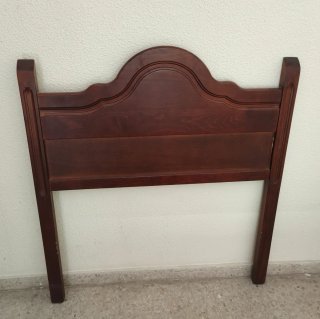 Cabecero madera para cama de 90 cm