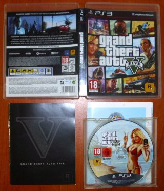 Grand Theft Auto GTA V Five, PlayStation 3 PS3 ESP
