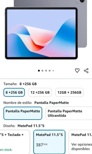 Tablet Huawei MatePad 11.5S PaperMatte Grigio