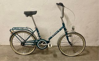 Bicicleta BH azul años 80