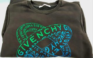 Sudadera Givenchy Paris Negra – Unisex
