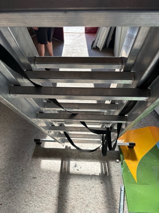 Escalera extensible por tramos