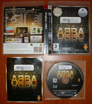 SingStar ABBA PlayStation 3 PS3 Slim Ver. Española