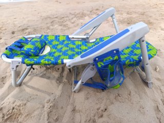Silla Playa Infantil Azul y Verde