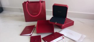 Scatola Cartier Rossa con certificato
