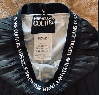 Falda pantalón plisada Versace Jeans Couture