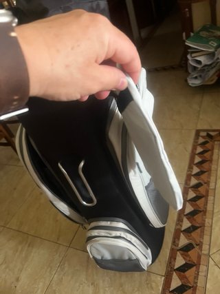Bolsa de Golf Audi Negra y Blanca
