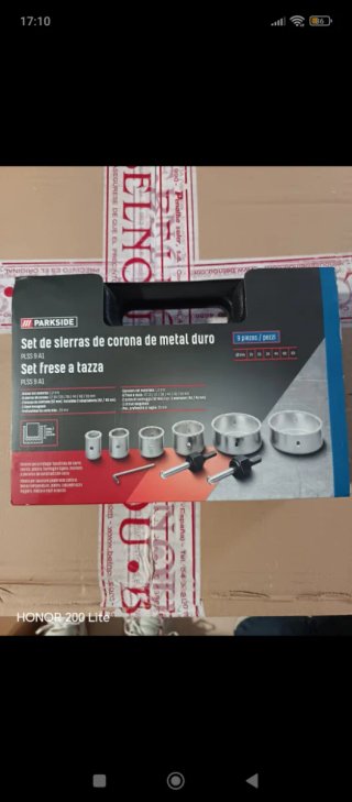 Parkside Set Sierras Corona Metal Duro PLSS 9 A1