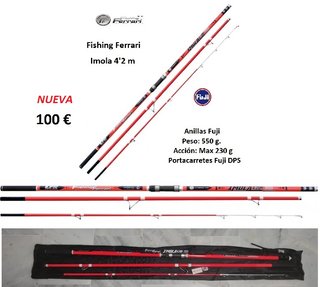 Caña Surfcasting FISHING FERRARI Imola 4.2m carbo