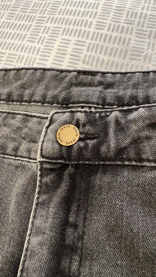 Vaqueros anchos mujer XL tachas estrellas