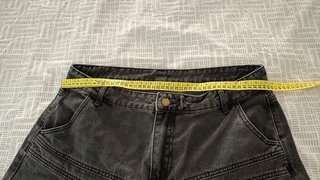 Vaqueros anchos mujer XL tachas estrellas