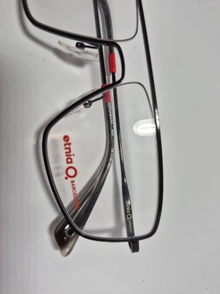 Gafas Etnia Barcelona graduar negras y plateadas