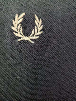 Polo Fred Perry Negro Talla M