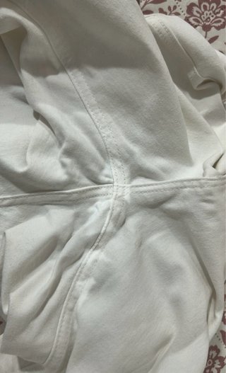 Pantalón Vaquero Blanco Pull&Bear Talla 42