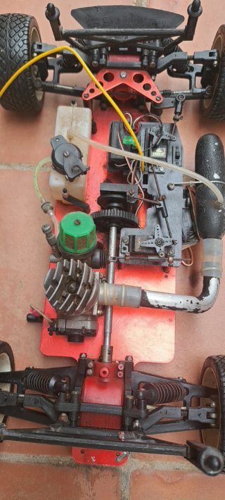 Coche RC Gasolina Potente