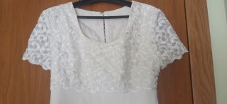Vestido de Novia Blanco Encaje