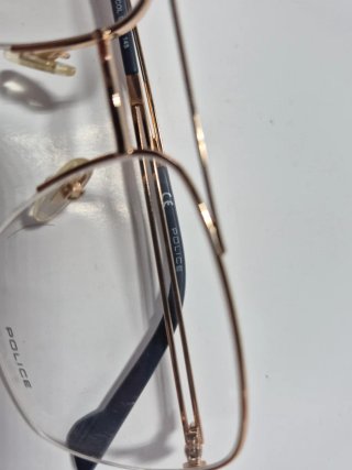 Gafas Police Doradas y Negras