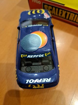 Scalextric Tyco Subaru Impreza con caja