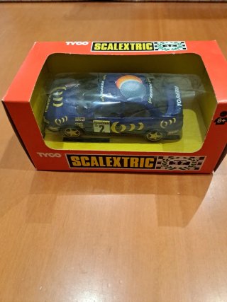 Scalextric Tyco Subaru Impreza con caja
