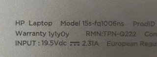 Portátil HP i5 (10th Gen) 8GB RAM