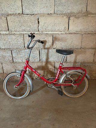 Bicicleta Orbea Roja Antigua