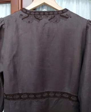 Vestido largo Sfera Marrón, Talla 42