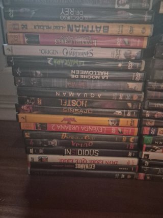 Lote 52 DVDs y Blu-rays Variados