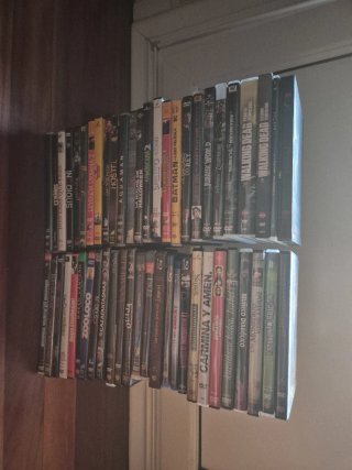 Lote 52 DVDs y Blu-rays Variados