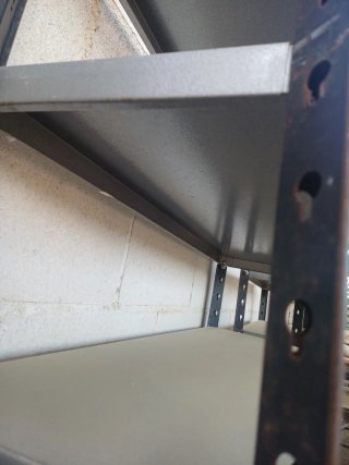 Estanterías metálicas estrechas gran carga