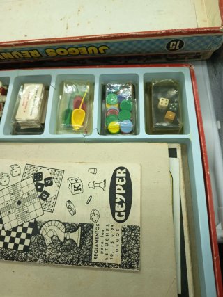 2 Cajas Tente 4 y Juegos Reunidos 15
