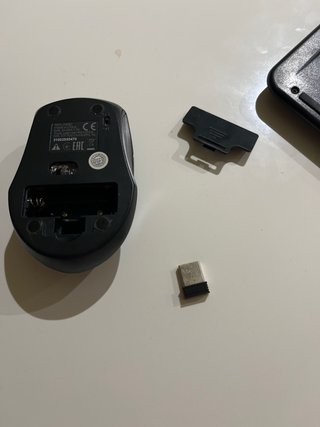 Teclado y Ratón Inalámbricos Trust Negro