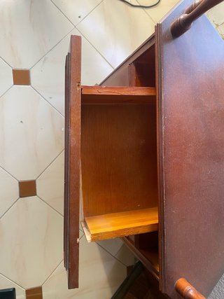 Mueble rinconera para restaurar