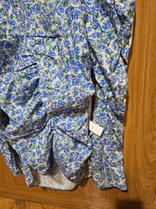 Blusa Zara abullonada floral