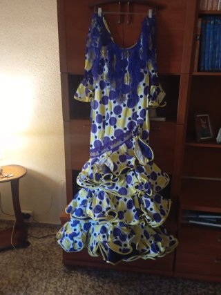 Traje de Gitana talla XL