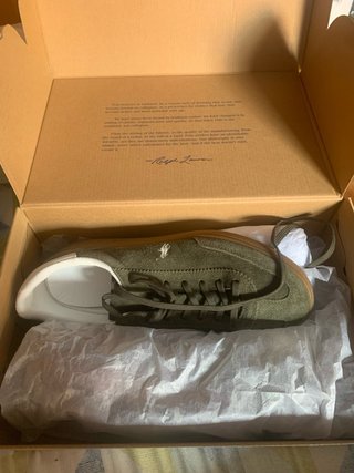 Zapatillas Polo Ralph Lauren Marrón/Verde