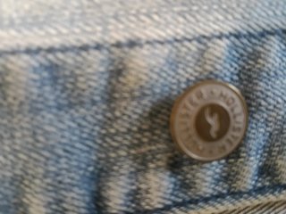 Chaleco vaquero Hollister azul