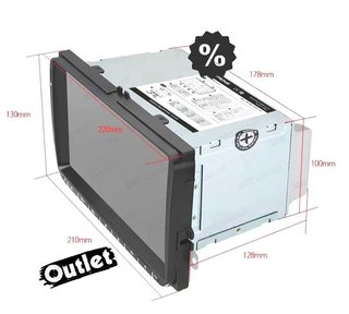 OL RADIO GPS ANDROID 10 VW SEAT SKODA M010056L1