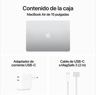 MacBook Air Apple 15 M3 8GB 512GB SSD (2024) 15,3'
