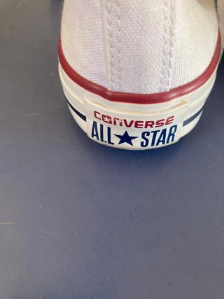 TENIS CONVERSE ALL STAR EN BLANCO CAÑA ALTA T-38