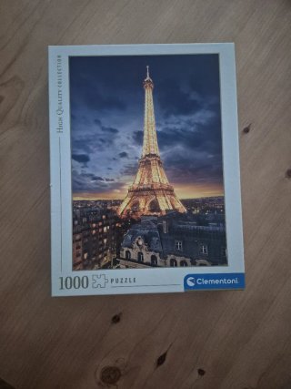 Puzzle Torre Eiffel 1000 Piezas Clementoni