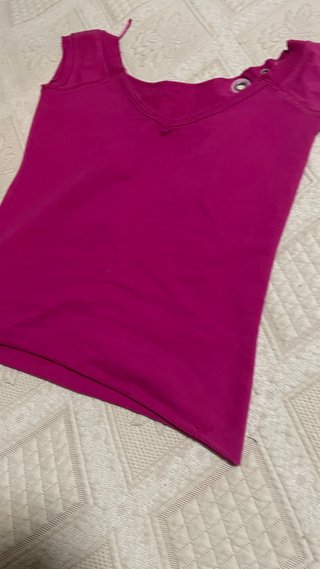 Camiseta mujer rosa