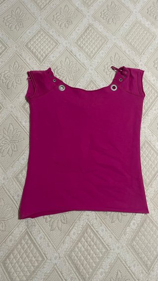 Camiseta mujer rosa