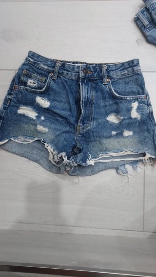 Shorts vaqueros rotos mujer