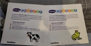 Lote 4 libros infantiles, letra grande.