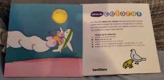 Lote 4 libros infantiles, letra grande.