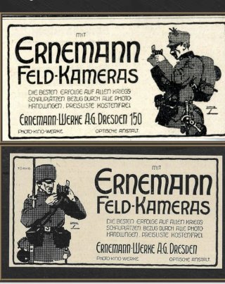 Cámara Ernemann 1913 Negra