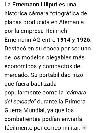 Cámara Ernemann 1913 Negra
