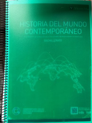 Historia del mundo contemporáneo 1 Bachillerato