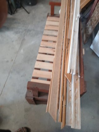 Puerta doble madera Mafiza 2,03m x 73cm