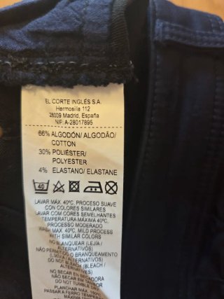 Pantalones push up T.40